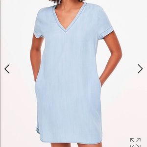 Loft Chambray Dress